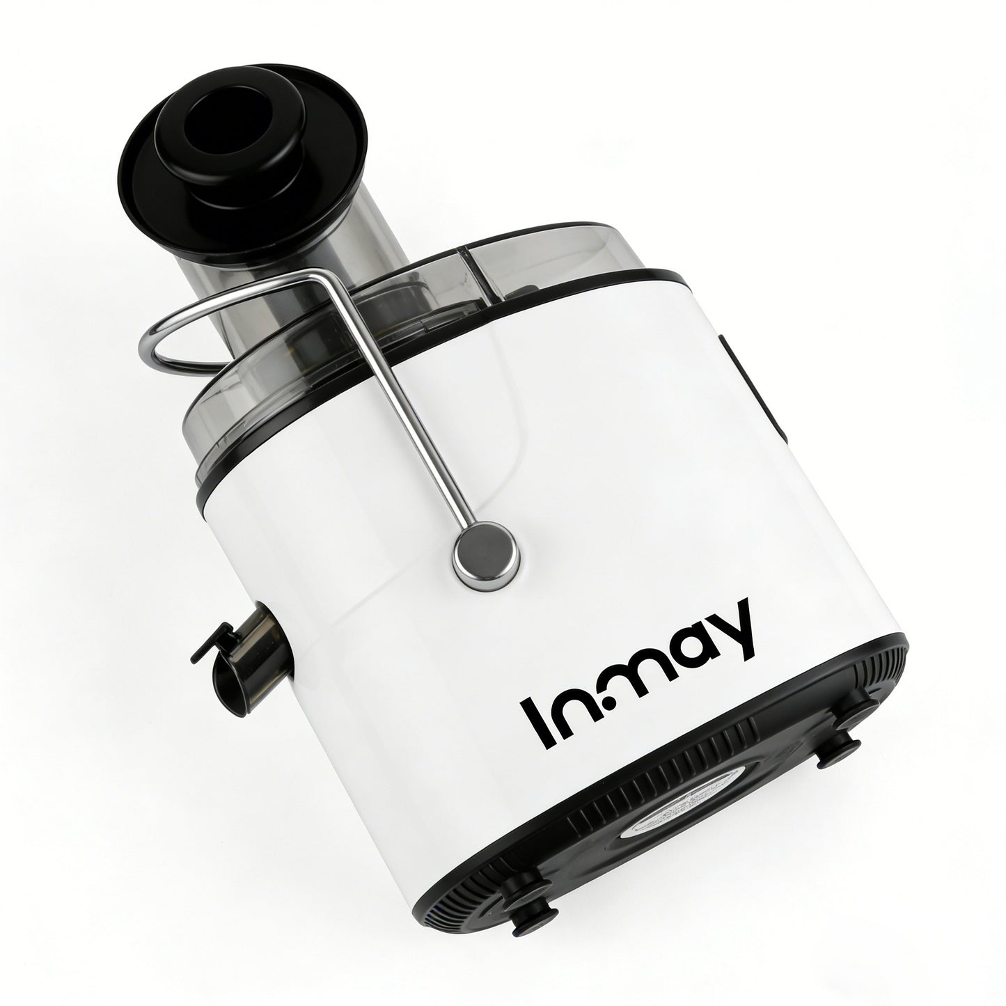 Inmay Electric Juice Extractor, Centrifugal Juicer with Wide Mouth Feed Chute, BPA-Free, Easy to Clean, Juice Machine for Whole Fruits & Vegetables, High Speed for Orange, Apple, Celery