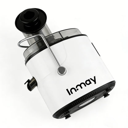 Inmay Electric Juice Extractor, Centrifugal Juicer with Wide Mouth Feed Chute, BPA-Free, Easy to Clean, Juice Machine for Whole Fruits & Vegetables, High Speed for Orange, Apple, Celery