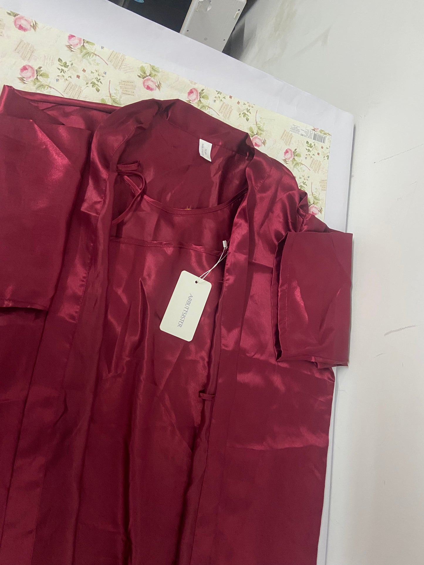 ARBUYYSISTER Sleepwear for Women Full Slip Under Mini Spaghetti Strap Dress Silk Satin Nightgowns