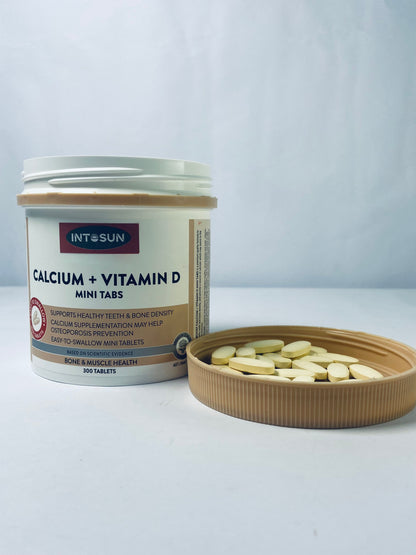 INTOSUN Vitamin A (Palmitate) Healthy Skin, Eyes, Vision & Immune System - Water Soluble for Maximum Absorption - 300 Vegetarian Tablets
