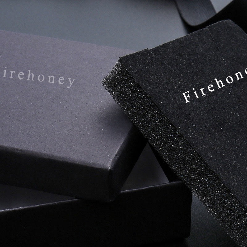 Firehoney Jewellery boxes Cotton Filled Matte Black Pack Cotton Filled - Jewelry Pendant Earring Necklace Bracelet Packaging