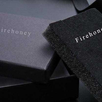 Firehoney Jewellery boxes Cotton Filled Matte Black Pack Cotton Filled - Jewelry Pendant Earring Necklace Bracelet Packaging