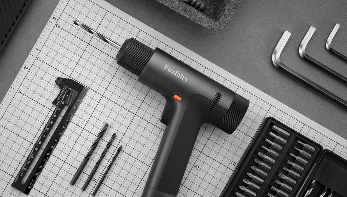 Foxfairy-Electric screwdrivers-20V MAX POWERECONNECT Cordless Drill/Driver + 30 Piece Bits and Drivers Kit (LD120VA)