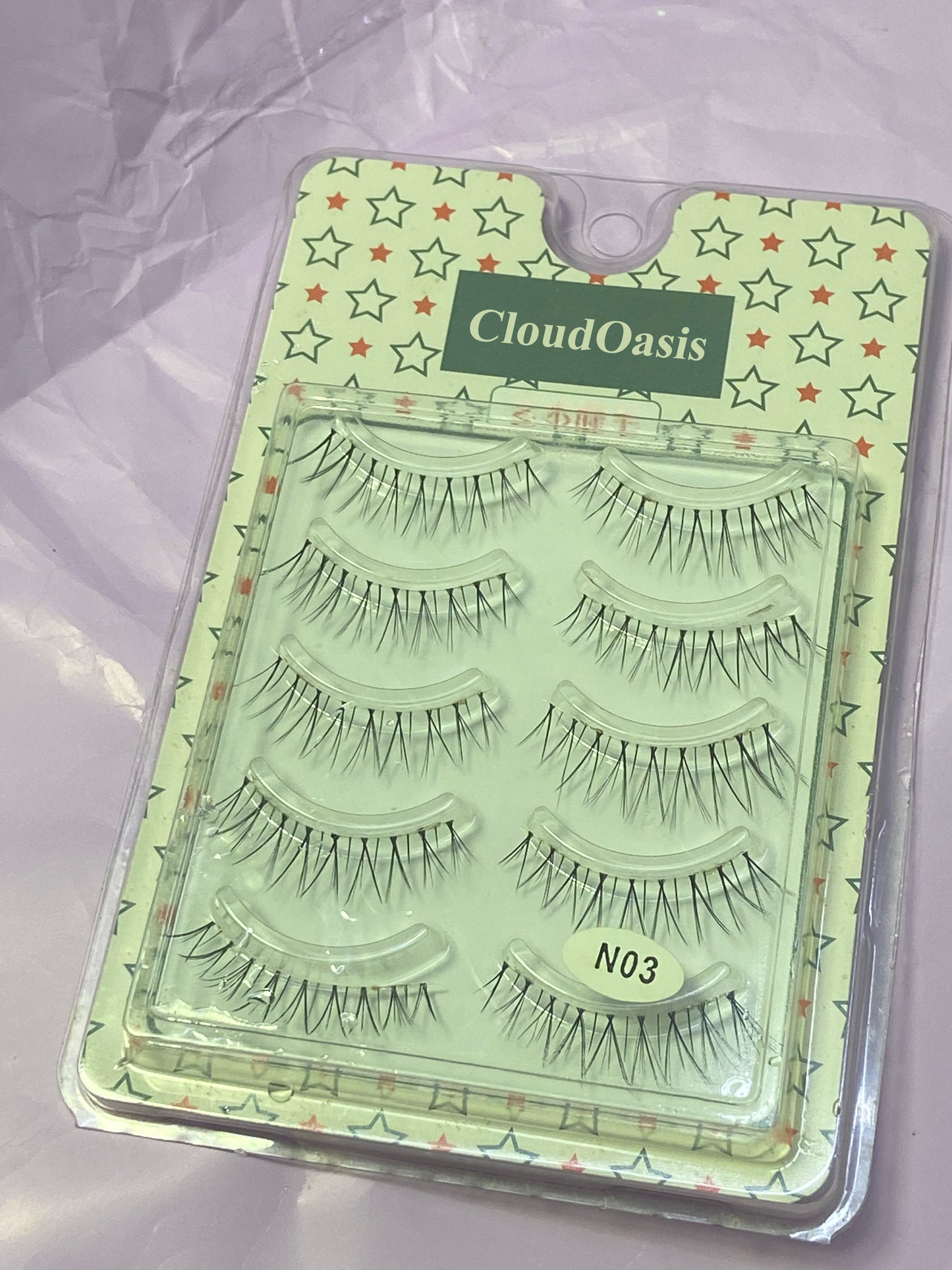 CloudOasis Looks So Natural False Eyelashes Multipack #03, Lightweight & Comfortable, Delicate Volume, Natural-Looking, Tapered End Technology, Reusable, Cruelty-Free, Contact Lens Friendly, 5 Pairs