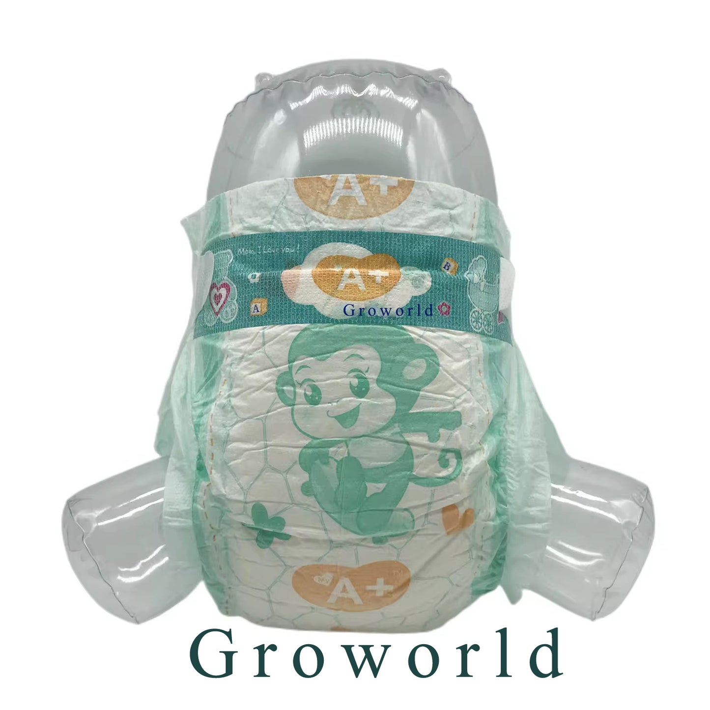 Groworld Baby diapers Snug & Dry Newborn Diapers