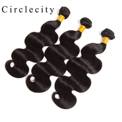 Circlecity Wigs Brazlian Virgin Remy Human Hair Body Wave Extension