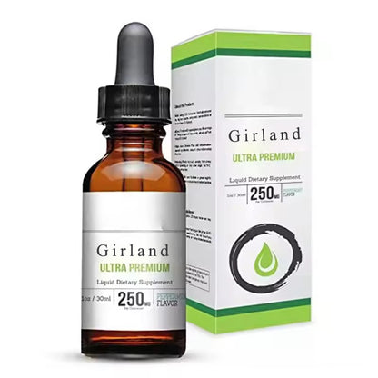 Girland Natural sleep aid preparations 30ml Hemp Oil Maximum Strength Hemp Seed Oil for Relief & Relaxation, Natural Sleep Aid Anti Stress Hemp Seed Extract Drops for Pain Relief
