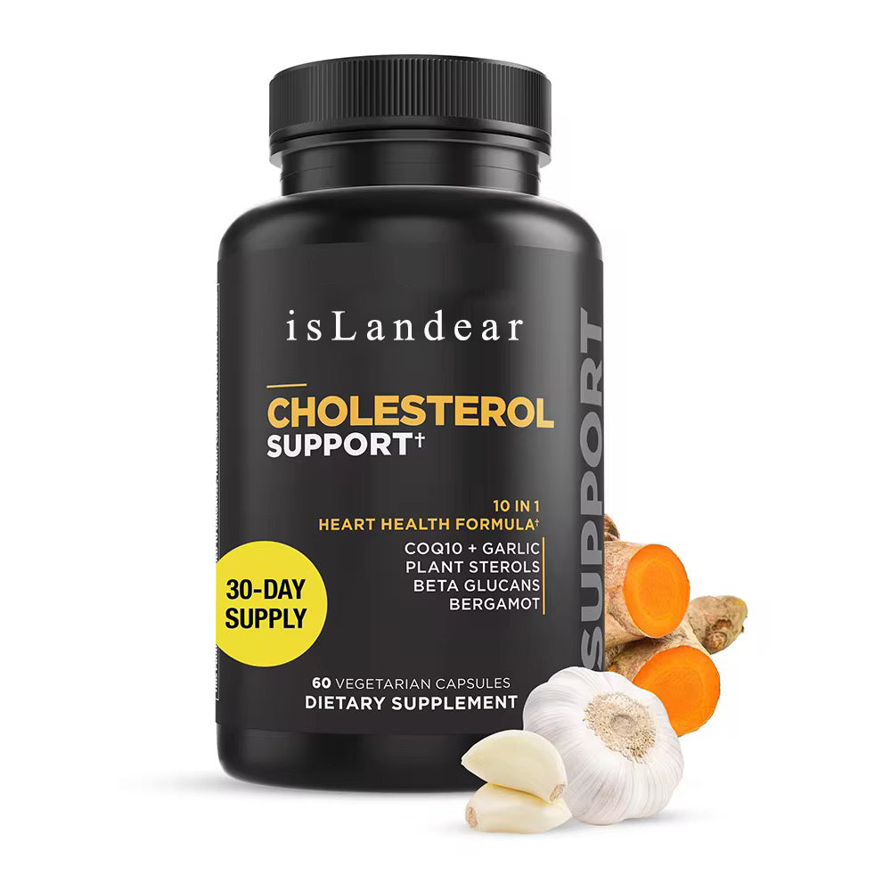 isLandear Nutraceuticals for use as a dietary supplement Cholesterol Support Supplement - Promotes Healthy Heart & Liver Function - Maintains Normal Levels