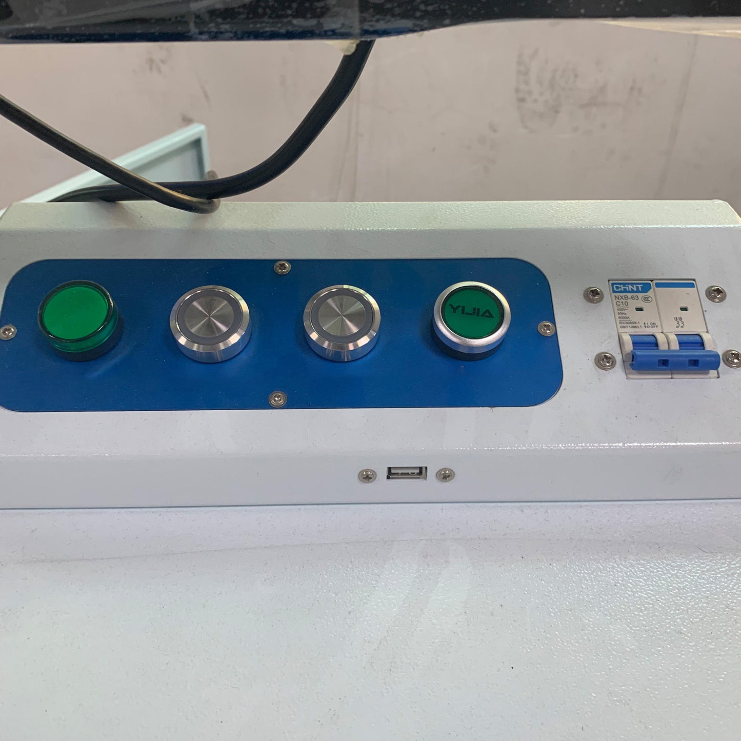 HILLUCKY Desktop Fiber Laser Engraving machines – Industrial High-Precision Engraving Machine for Metal/Plastic/Acrylic, with Control System & Display Screen, Portable Workstation