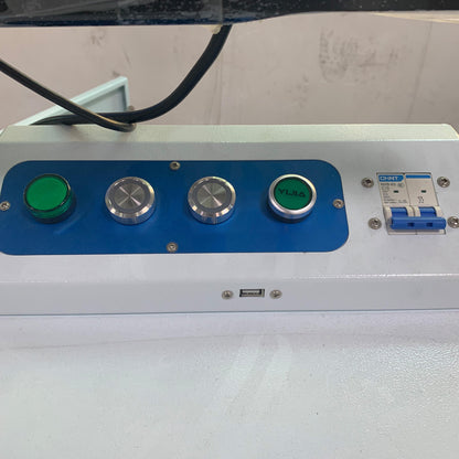 HILLUCKY Desktop Fiber Laser Engraving machines – Industrial High-Precision Engraving Machine for Metal/Plastic/Acrylic, with Control System & Display Screen, Portable Workstation