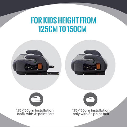 SPARKLION Children's car seats High Quality Lightweight Travel Seat Booster With ISOFIX ECE R129