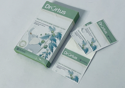 DrOrtus Fructus Xanthii Rose Comfort Patch - Medical Sticking Plaster for Scar Care