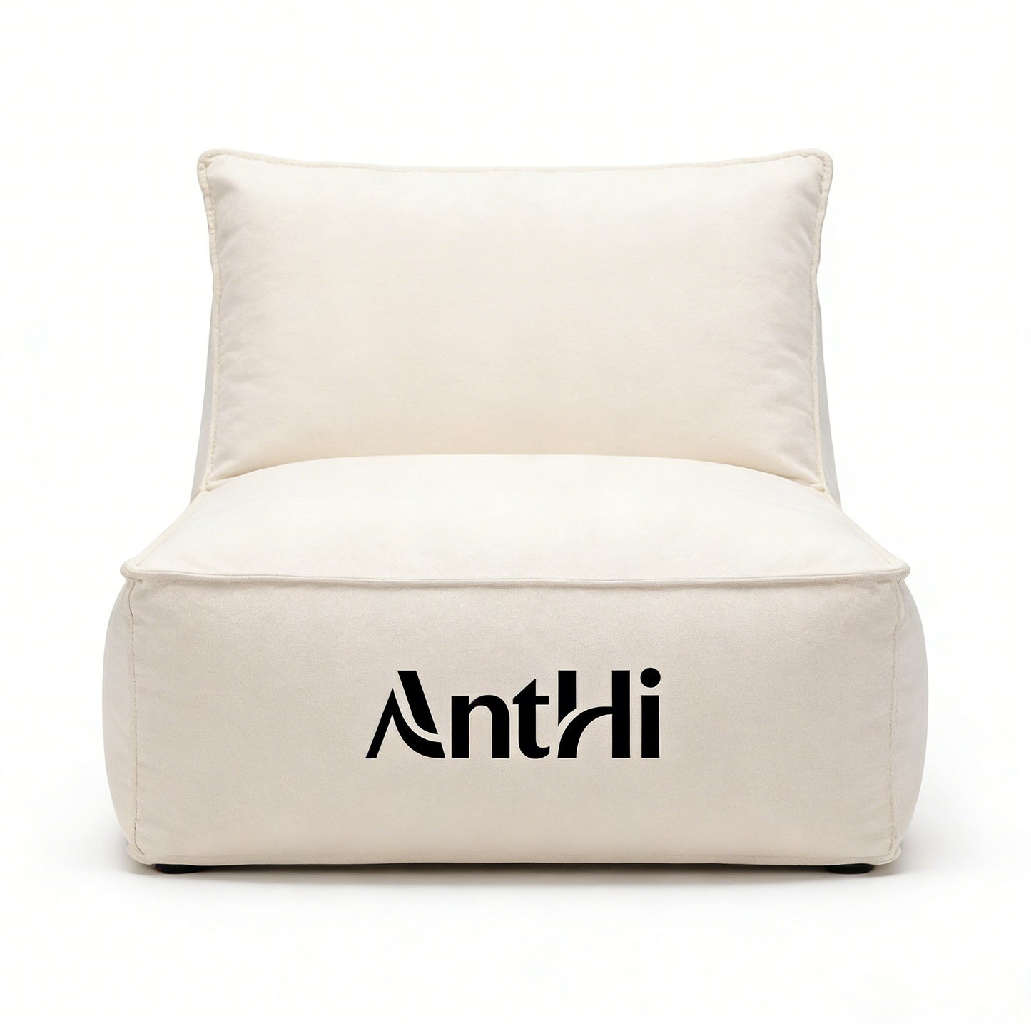 AnthHi Integrated Tatami Floor Seat Pads with Backrest, Soft Suede Fabric Lazy Sofa Seat Pads, Removable Washable Design with Side Pocket for Bay Window, Living Room, Bedroom
