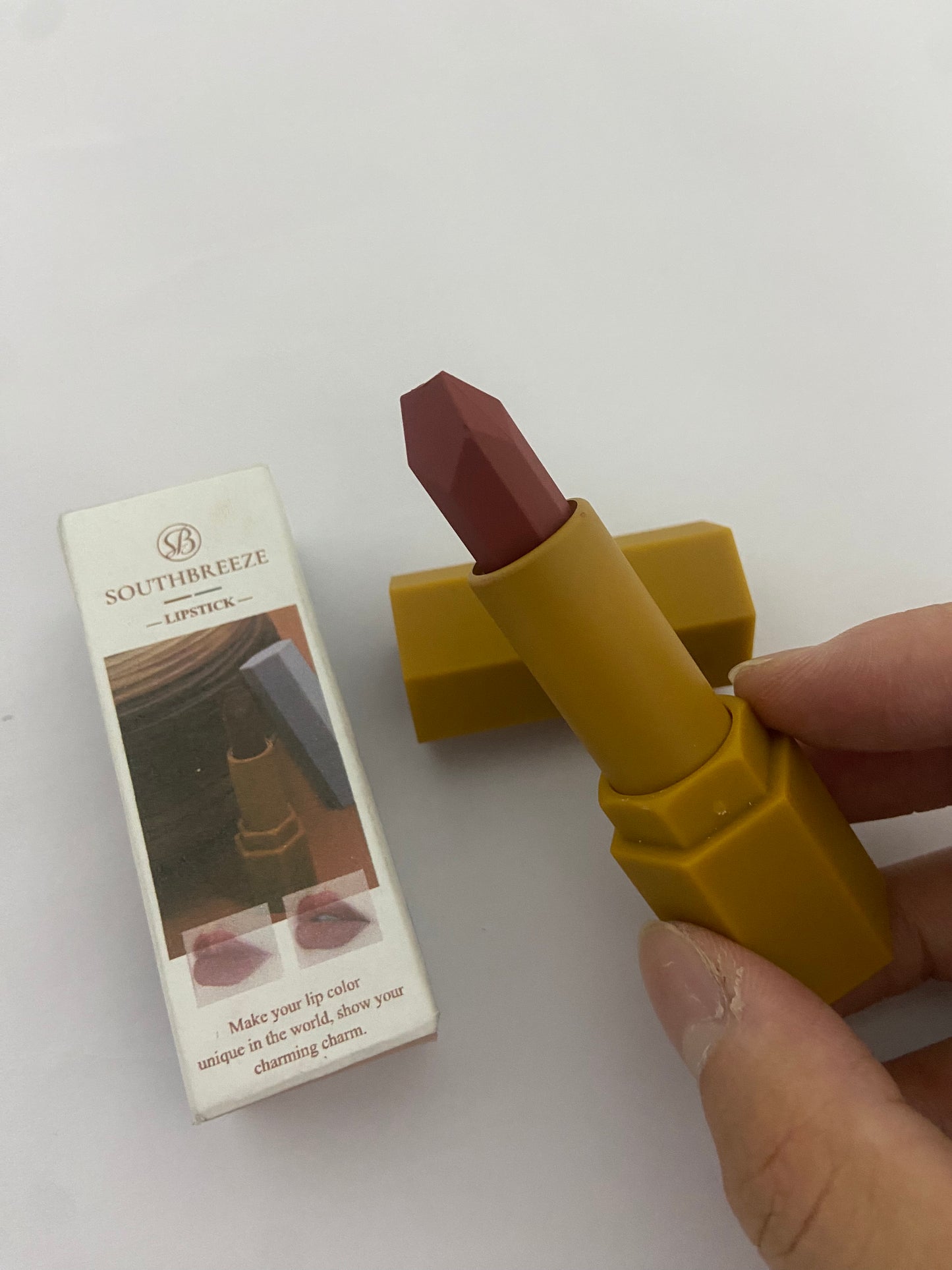 SB SOUTHBREEZE  Dark Red Matte  Lipsticks for Women -  Deep Lip Stain Long Lasting Waterproof, Easy to Apply, Full-Coverage Lip Gloss, Everyday Pigmented Lip Makeup