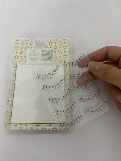SB SOUTHBREEZE Artificial Eyelashes Natural Look 3d Sharp Tip Makeup Accessories for Girl Eyelash