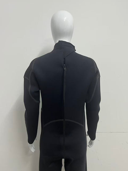 YellowHug 3mm Neoprene Full Body Diving Suit, Men's Professional Thermal Wetsuit with Back Zipper for Scuba Diving & Snorkeling