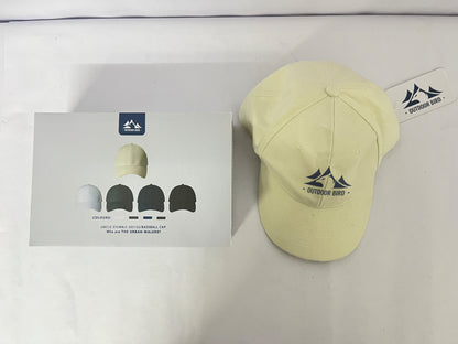 OUTDOOR BIRD Hats Mountain Outdoors Baseball Cap Embroidered Cotton Adjustable Dad Hat