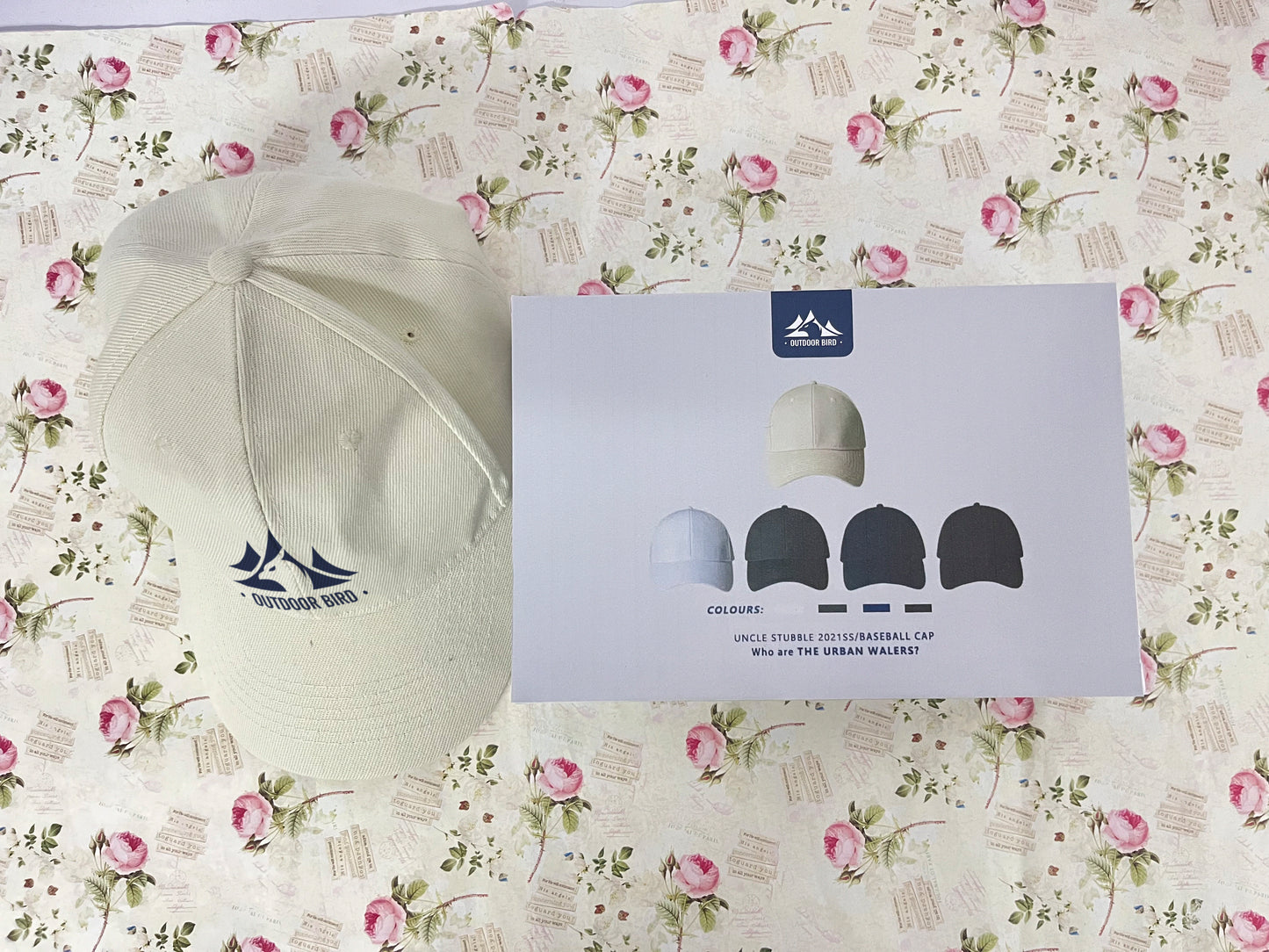 OUTDOOR BIRD Hats Mountain Outdoors Baseball Cap Embroidered Cotton Adjustable Dad Hat