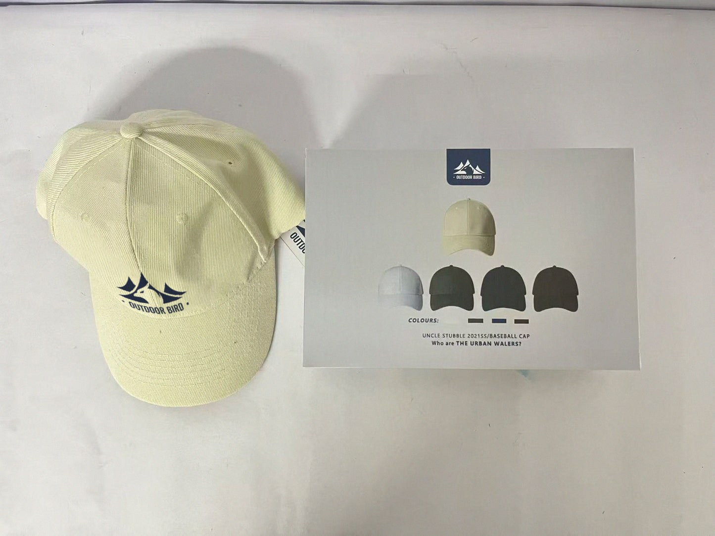 OUTDOOR BIRD Hats Mountain Outdoors Baseball Cap Embroidered Cotton Adjustable Dad Hat