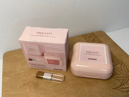 DRQUANTA Blusher Orange-red Matte Finish;Buildable & Blendable Powder Blush for cheeks,Natural Flush for All Skin Tones