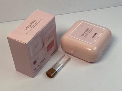 DRQUANTA Blusher Orange-red Matte Finish;Buildable & Blendable Powder Blush for cheeks,Natural Flush for All Skin Tones