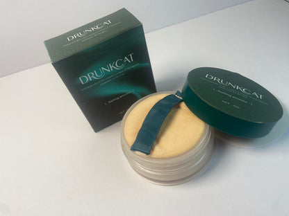 DRUNKCAT Oil Control Loose Face Powder Translucent Setting Powder Smooth Lightweight&Long Lasting Makeup Setting Foundation Powder, Matte Tint