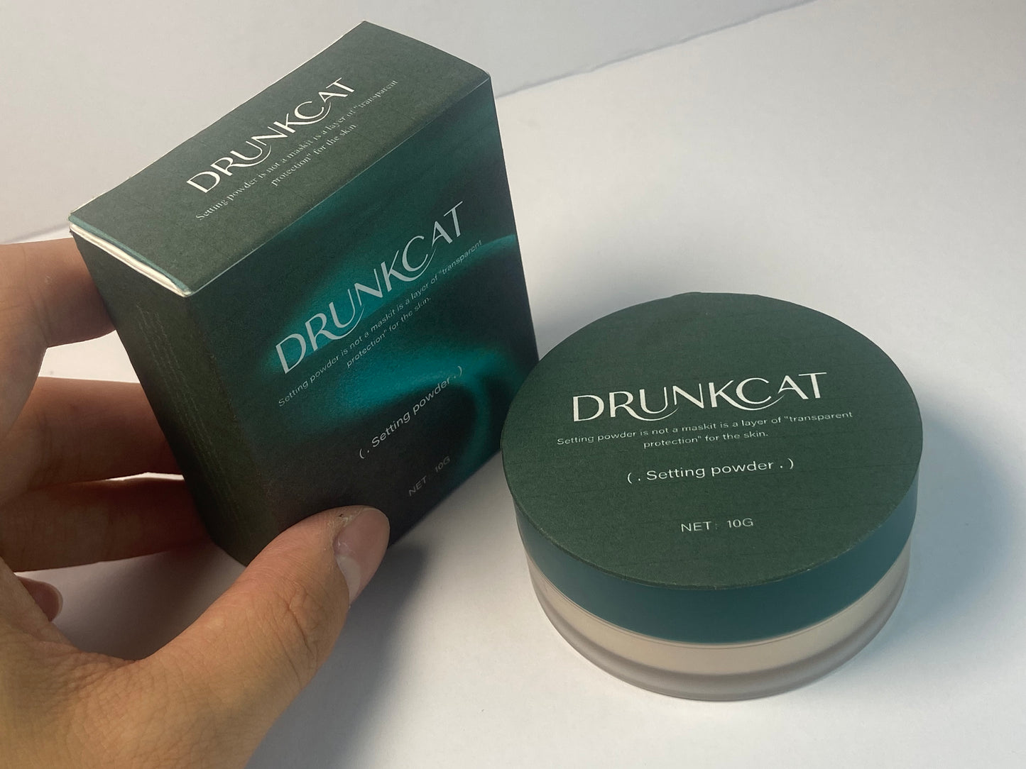 DRUNKCAT Oil Control Loose Face Powder Translucent Setting Powder Smooth Lightweight&Long Lasting Makeup Setting Foundation Powder, Matte Tint