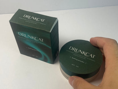 DRUNKCAT Oil Control Loose Face Powder Translucent Setting Powder Smooth Lightweight&Long Lasting Makeup Setting Foundation Powder, Matte Tint