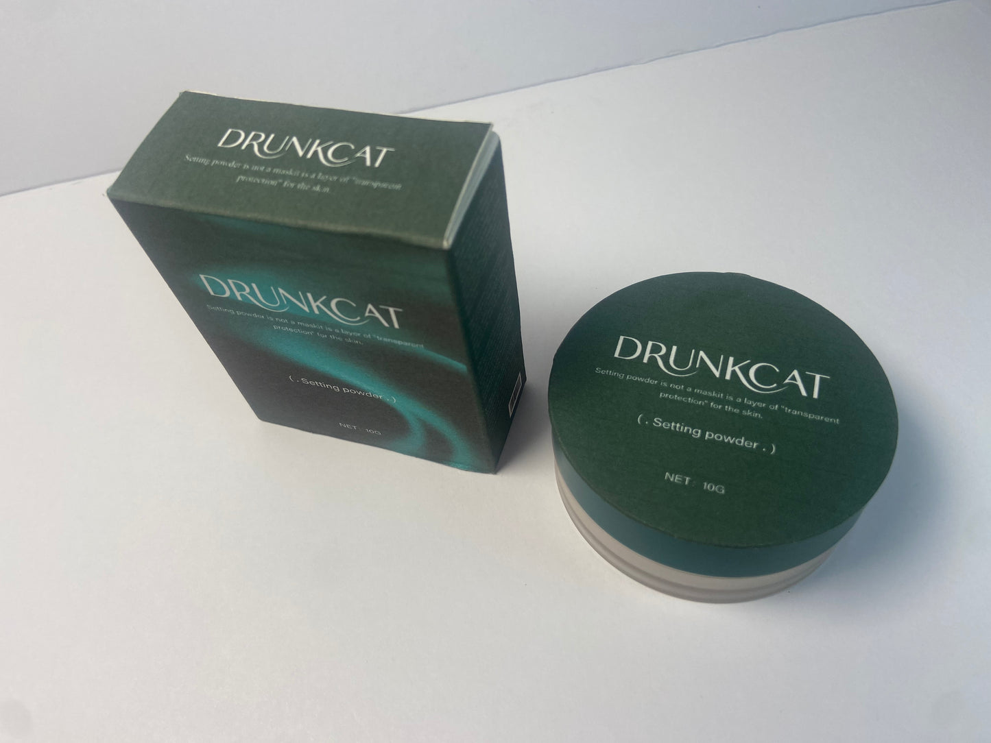 DRUNKCAT Oil Control Loose Face Powder Translucent Setting Powder Smooth Lightweight&Long Lasting Makeup Setting Foundation Powder, Matte Tint