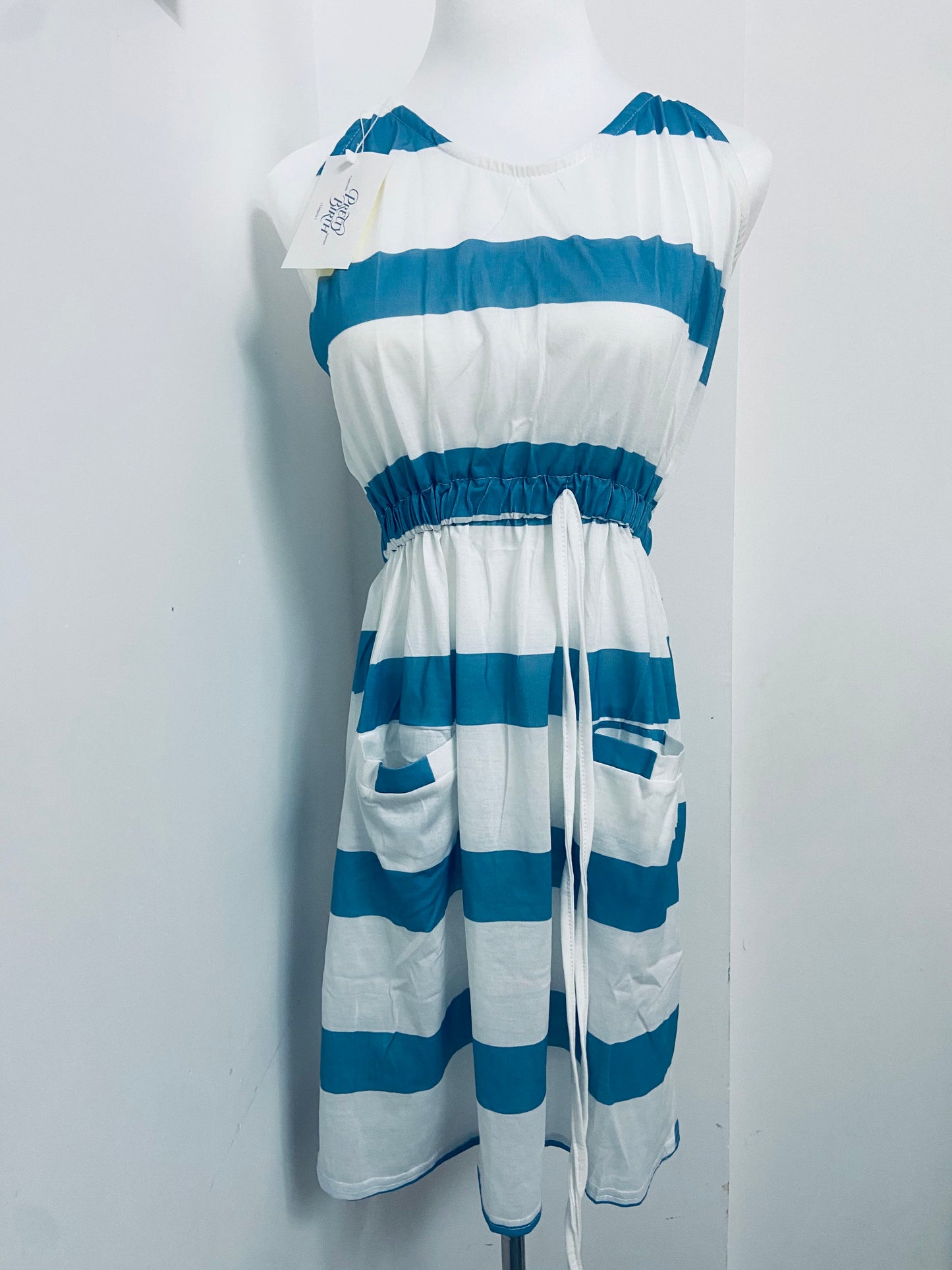 PRETTY BIRTH Dresses  Sundress for Women Summer Floral Print Sleeveless Casual Loose Fit Spaghetti Strap Beach Vacation Dress