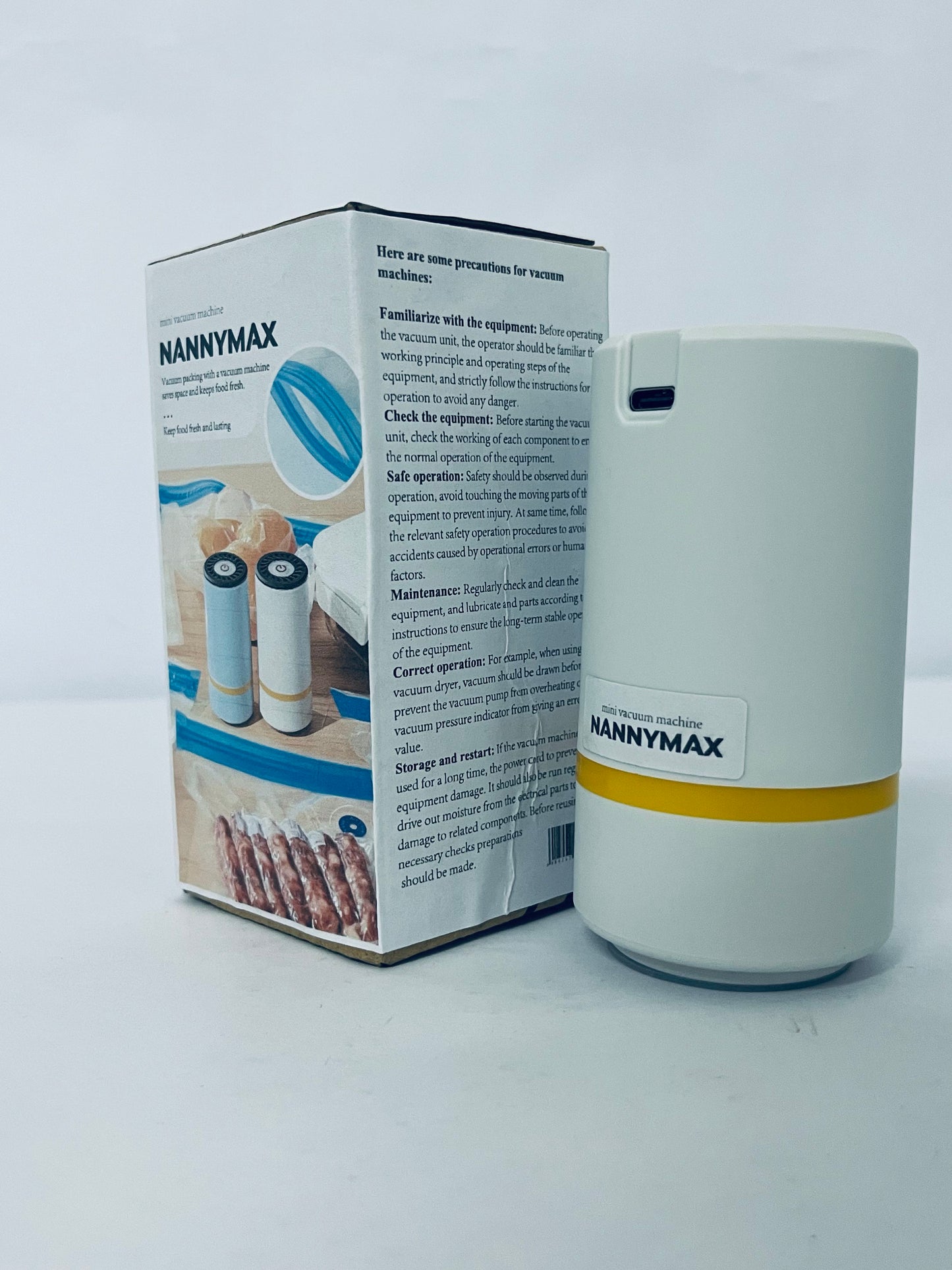 NANNYMAX Packing machines under vacuum , vacuum sealer for food