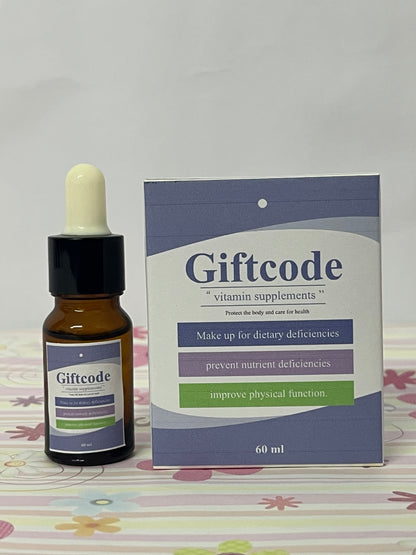 Giftcode vitamin supplements Organic Vitamin B-Complex Liquid Drops