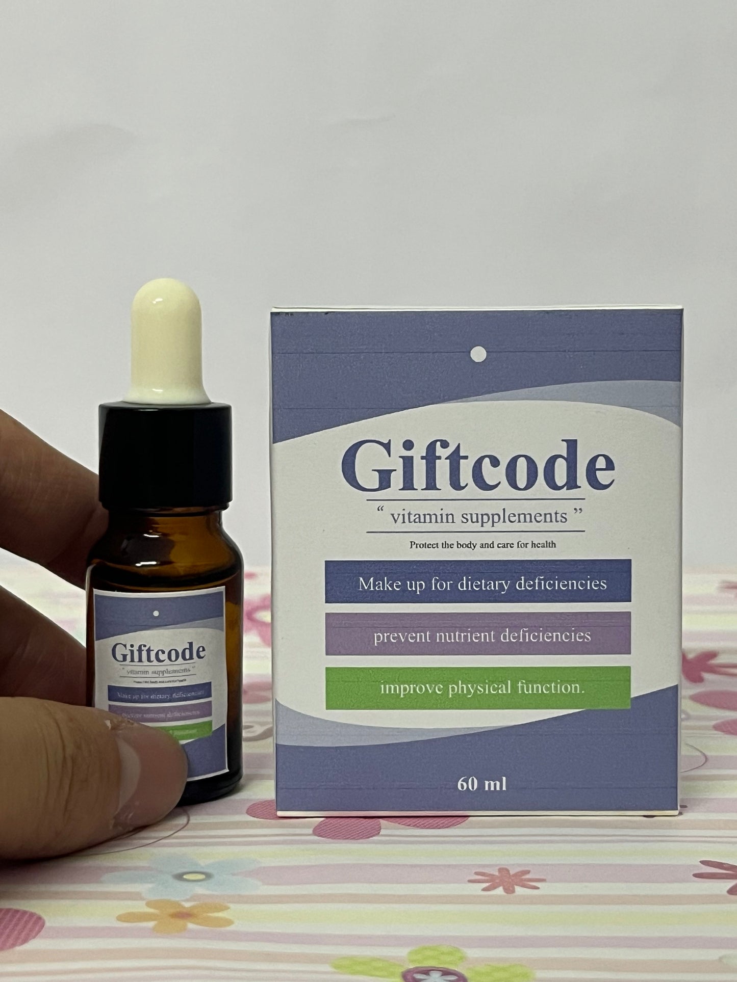 Giftcode vitamin supplements Organic Vitamin B-Complex Liquid Drops