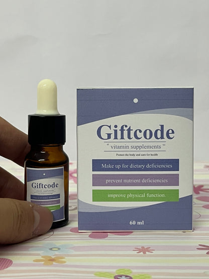Giftcode vitamin supplements Organic Vitamin B-Complex Liquid Drops