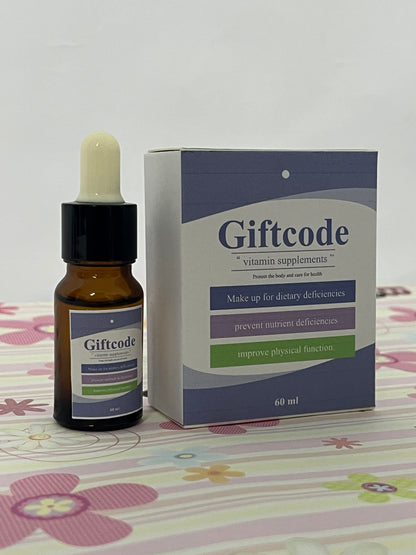 Giftcode vitamin supplements Organic Vitamin B-Complex Liquid Drops