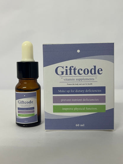 Giftcode vitamin supplements Organic Vitamin B-Complex Liquid Drops