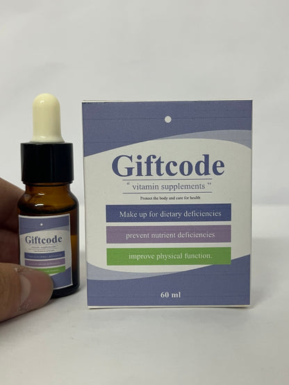 Giftcode vitamin supplements Organic Vitamin B-Complex Liquid Drops