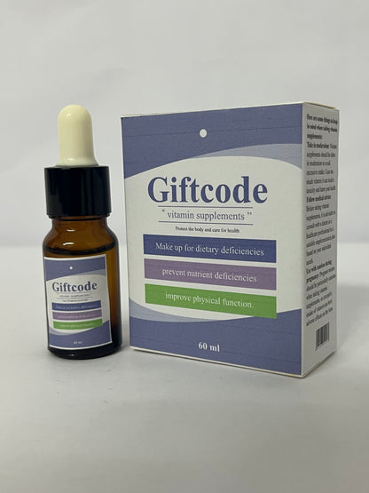 Giftcode vitamin supplements Organic Vitamin B-Complex Liquid Drops