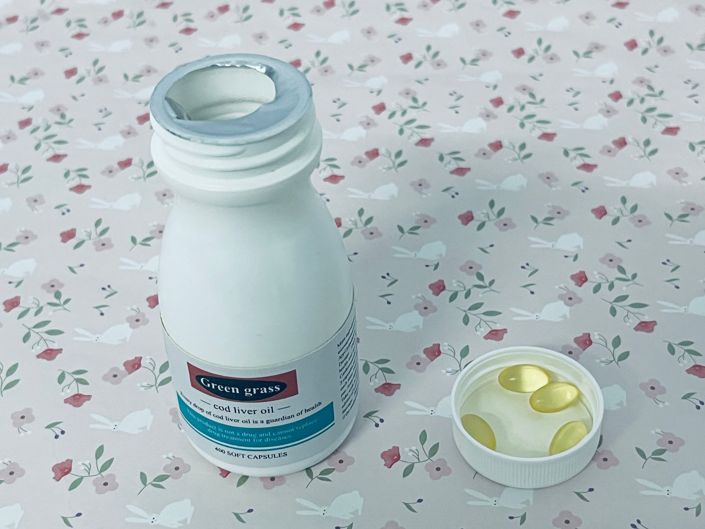 Green grass cod liver oil Fermented Cod Liver Oil Blend and Concentrated Butter Oil Blend - 400 Capsules