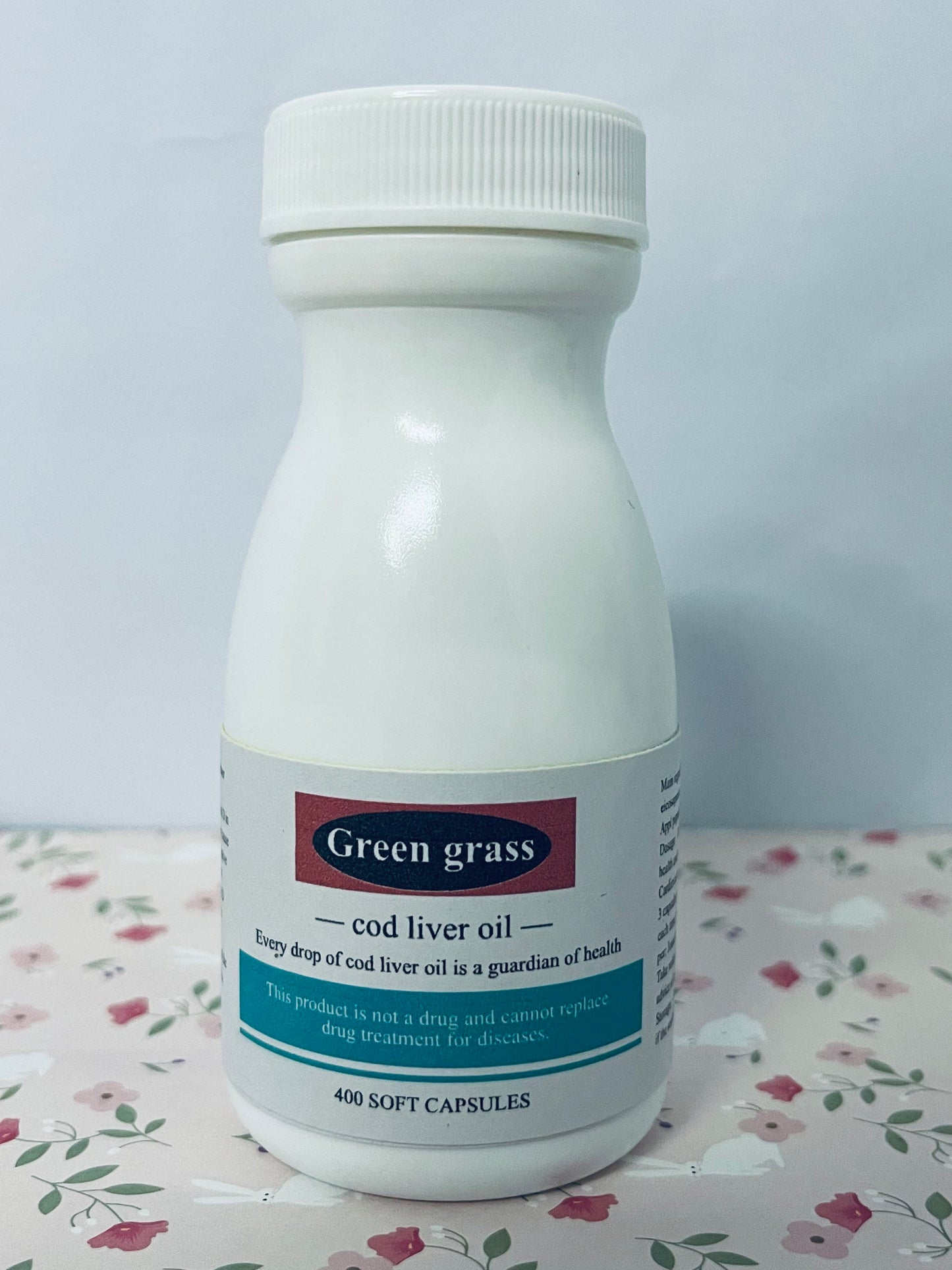 Green grass cod liver oil Fermented Cod Liver Oil Blend and Concentrated Butter Oil Blend - 400 Capsules