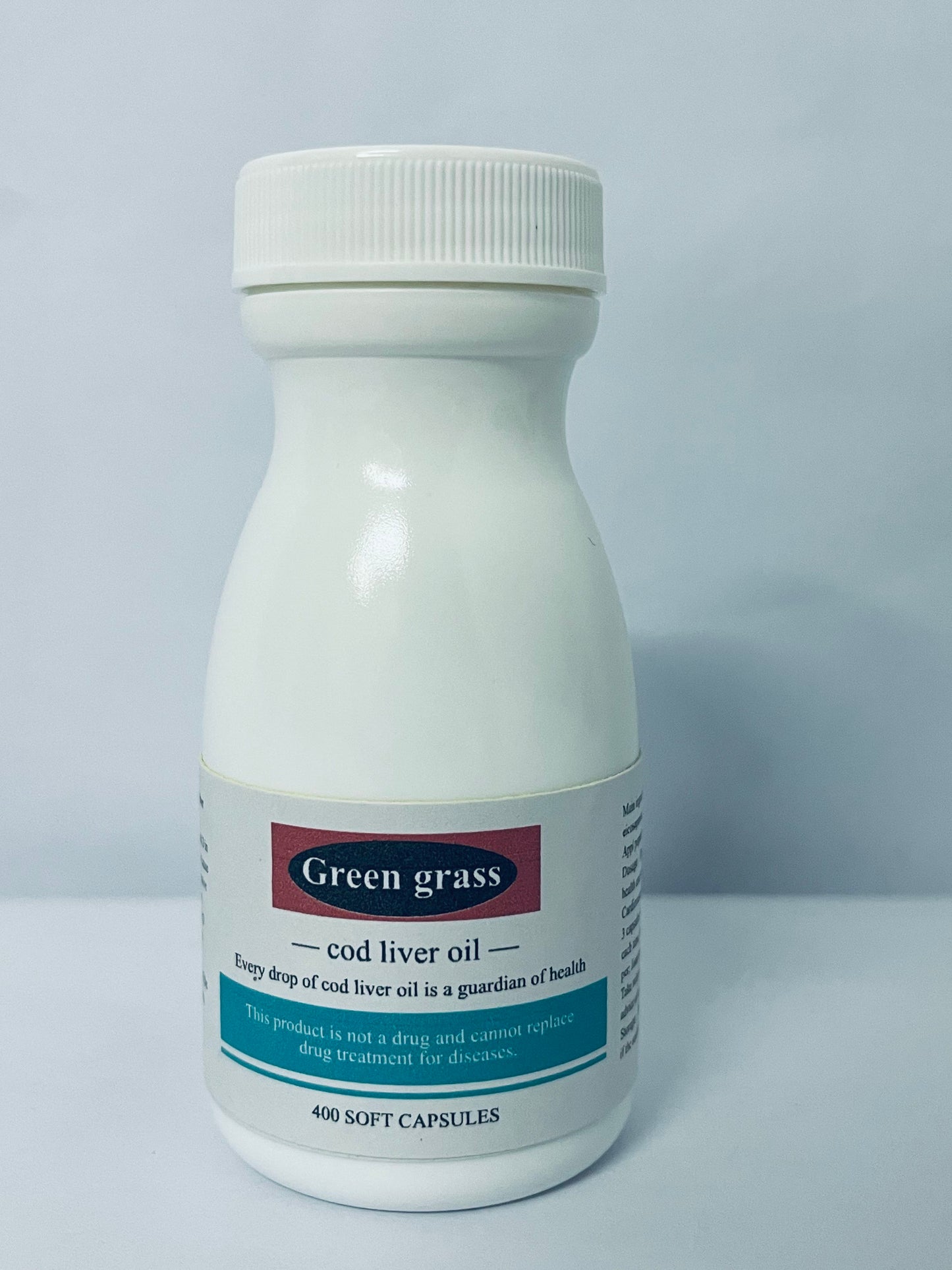 Green grass cod liver oil Fermented Cod Liver Oil Blend and Concentrated Butter Oil Blend - 400 Capsules
