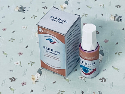 ELF Herbs eye drops Advanced Eye Relief, Lubricant Eye Drops for Dry Eyes, Moisturizing & Soothing, Replenishes Tears for Fast Relief