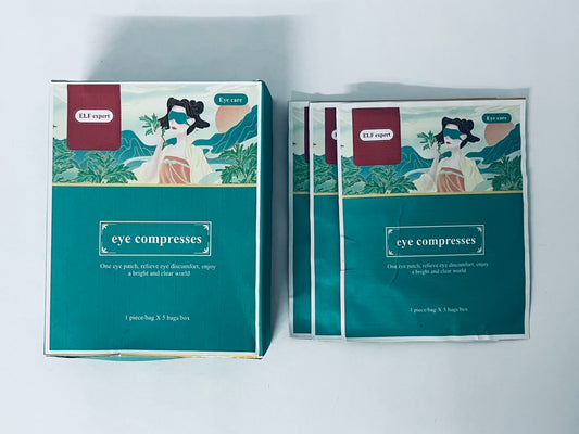 ELF expert eye compresses Steam Eye Masks for Dry Eyes, Warm Compress Relief for Eye Fatigue & Puffiness, Self Heating Eye Mask, Disposable Travel Essentials, Spa Relaxation Gift for Women