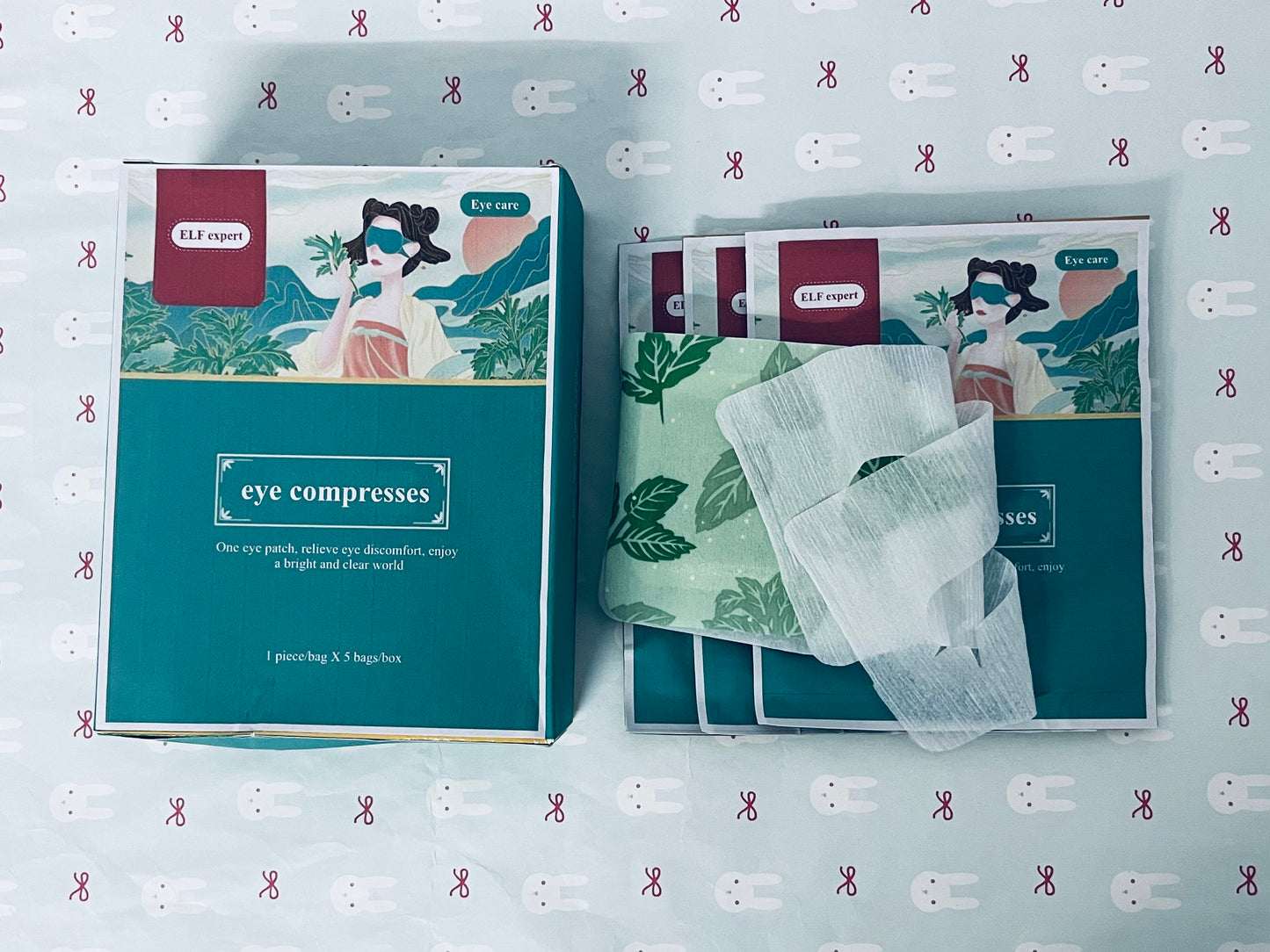ELF expert eye compresses Steam Eye Masks for Dry Eyes, Warm Compress Relief for Eye Fatigue & Puffiness, Self Heating Eye Mask, Disposable Travel Essentials, Spa Relaxation Gift for Women