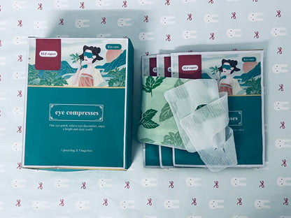 ELF expert eye compresses Steam Eye Masks for Dry Eyes, Warm Compress Relief for Eye Fatigue & Puffiness, Self Heating Eye Mask, Disposable Travel Essentials, Spa Relaxation Gift for Women