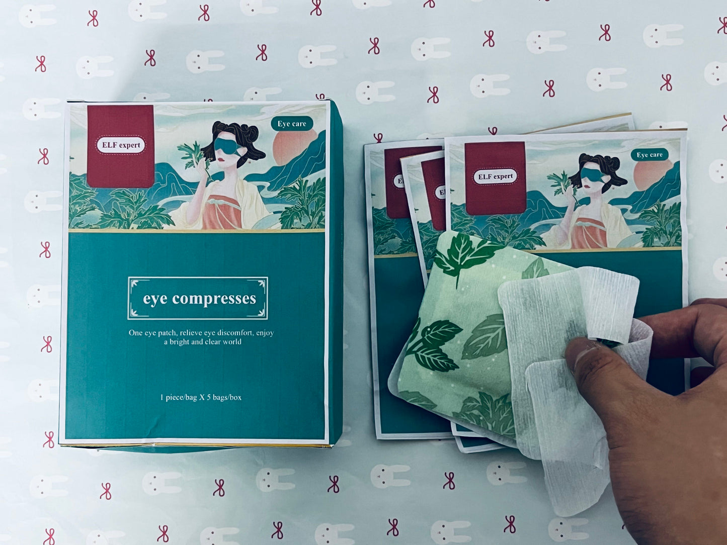 ELF expert eye compresses Steam Eye Masks for Dry Eyes, Warm Compress Relief for Eye Fatigue & Puffiness, Self Heating Eye Mask, Disposable Travel Essentials, Spa Relaxation Gift for Women