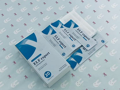 ELF expert sticking plasters Flexible Adhesive Bandages Sterile Bandage Strips with Non-Stick Pad, Latex Free, Wound Care for First Aid Kit (20 Bandages)