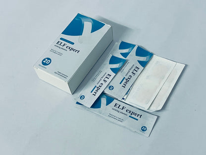 ELF expert sticking plasters Flexible Adhesive Bandages Sterile Bandage Strips with Non-Stick Pad, Latex Free, Wound Care for First Aid Kit (20 Bandages)