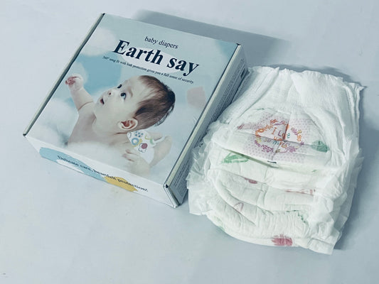 Earth say baby diapers Pants for Boy Girl Soft Breathable Gauze Material Comfortable Skin Friendly for Newborns Up