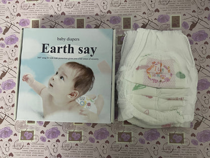 Earth say baby diapers Pants for Boy Girl Soft Breathable Gauze Material Comfortable Skin Friendly for Newborns Up